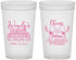 Custom Bridal Shower 22 oz Translucent Cups - Future Mrs | 100011