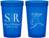 Custom Wedding 22 oz Translucent Cups - Alaska | 101