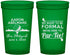 Custom Bar Mitzvah 22 oz Translucent Cups - 13th Birthday Golf | 110010