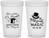 Custom Bar Mitzvah 22 oz Translucent Cups - 13th Birthday Magic | 110015