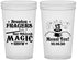 Custom Bar Mitzvah 22 oz Translucent Cups - 13th Birthday Magic | 110016
