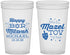 Custom Bar Mitzvah 22 oz Translucent Cups - 13th Birthday Mazel Tov | 110017