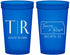 Custom Wedding 22 oz Translucent Cups - Kansas | 115