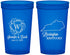 Custom Wedding 22 oz Translucent Cups - Kentucky | 116
