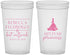 Custom Bat Mitzvah 22 oz Translucent Cups - 12th Birthday Princess | 120003