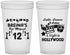 Custom Bat Mitzvah 22 oz Translucent Cups - 12th Birthday Hollywood | 120006