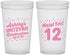 Custom Bat Mitzvah 22 oz Translucent Cups - 12th Birthday Mazel Tov | 120007