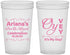 Custom Bat Mitzvah 22 oz Translucent Cups - 12th Birthday Oy Vey | 120008