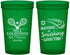 Custom Bat Mitzvah 22 oz Translucent Cups - 12th Birthday Tennis | 120018