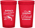 Custom Graduation 22 oz Translucent Cups - Class Of 2027 Crawfish Boil | 130000