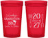 Custom Graduation 22 oz Translucent Cups - Class Of 2027 Bbq | 130008