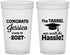 Custom Graduation 22 oz Translucent Cups - Class Of 2027 Tassel Hassel | 130012
