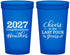 Custom Graduation 22 oz Translucent Cups - Class Of 2027 Last Four Years | 130023