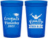 Custom Graduation 22 oz Translucent Cups - Class Of 2027 Done With Bs | 130025