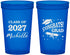 Custom Graduation 22 oz Translucent Cups - Class Of 2027 Congrats | 130027