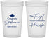 Custom Graduation 22 oz Translucent Cups - Class Of 2027 Tassel Hassel | 130031