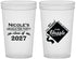 Custom Graduation 22 oz Translucent Cups - Class Of 2027 Tassel Hassel | 130032