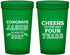 Custom Graduation 22 oz Translucent Cups - Class Of 2027 Last Four Years | 130036