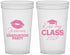 Custom Graduation 22 oz Translucent Cups - Class Of 2027 Kiss My Class | 130041