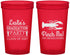 Custom Graduation 22 oz Translucent Cups - Class Of 2027 Crawfish Boil | 130042