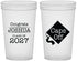 Custom Graduation 22 oz Translucent Cups - Class Of 2027 Caps Off | 130045