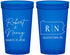 Custom Wedding 22 oz Translucent Cups - Pennsylvania | 137