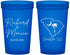 Custom Wedding 22 oz Translucent Cups - South Carolina | 139