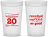 Custom Class Reunion 22 oz Translucent Cups - Class Of 2007 20 Year | 140011
