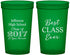 Custom Class Reunion 22 oz Translucent Cups - Class Of 2017 10 Year | 140025