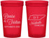 Custom Wedding 22 oz Translucent Cups - Tennessee | 141