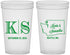 Custom Wedding 22 oz Translucent Cups - Washington | 146