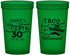 Custom Retirement 22 oz Translucent Cups - Taco Bout A Retirement | 150003
