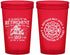 Custom Retirement 22 oz Translucent Cups - Firefighter | 150016
