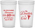 Custom Retirement 22 oz Translucent Cups - Doctor | 150017