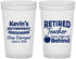 Custom Retirement 22 oz Translucent Cups - Teacher | 150022