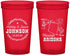 Custom Wedding 22 oz Translucent Cups - Arizona | 152