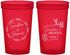 Custom Wedding 22 oz Translucent Cups - Arkansas | 153