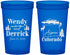 Custom Wedding 22 oz Translucent Cups - Colorado | 155