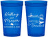 Custom Wedding 22 oz Translucent Cups - Connecticut | 156