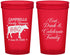 Custom Family Reunion 22 oz Translucent Cups - Bbq Eat Drink | 160004