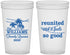 Custom Family Reunion 22 oz Translucent Cups - Beach Reunited | 160010