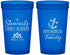 Custom Family Reunion 22 oz Translucent Cups - Cruise Anchor | 160029