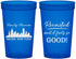 Custom Family Reunion 22 oz Translucent Cups - New York | 160039