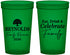 Custom Family Reunion 22 oz Translucent Cups - Eat Drink Celebrate | 160053