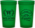 Custom Family Reunion 22 oz Translucent Cups - Monogram Tree | 160056