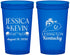 Custom Wedding 22 oz Translucent Cups - Kentucky | 166