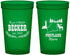 Custom Wedding 22 oz Translucent Cups - Maine | 168