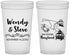 Custom Wedding 22 oz Translucent Cups - Maryland | 169