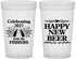 Custom New Years 22 oz Translucent Cups - 2027 Happy New Beer | 170004
