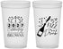 Custom New Years 22 oz Translucent Cups - 2027 Pop Fizz Drink | 170009